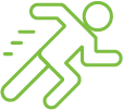 Performance Optimization Icon Lime Green