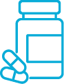Supplements Icon Blue